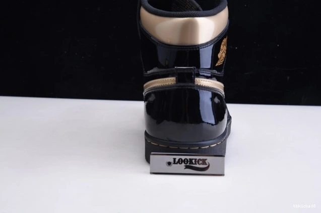 Rep TBkick 555088-032 GOLD BLACK JORDAN (2020) AIR METALLIC HIGH RETRO 1 0819